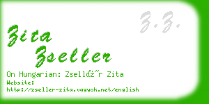 zita zseller business card